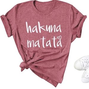 NEW! Hakuna Matata red t-shirt XL